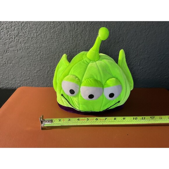 Disney Other - Disney Parks Kids Youth Hat Toy Story Little Green Alien Head Plush Souvenir